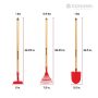 Kids Long Handle Shovel – Corona – Red